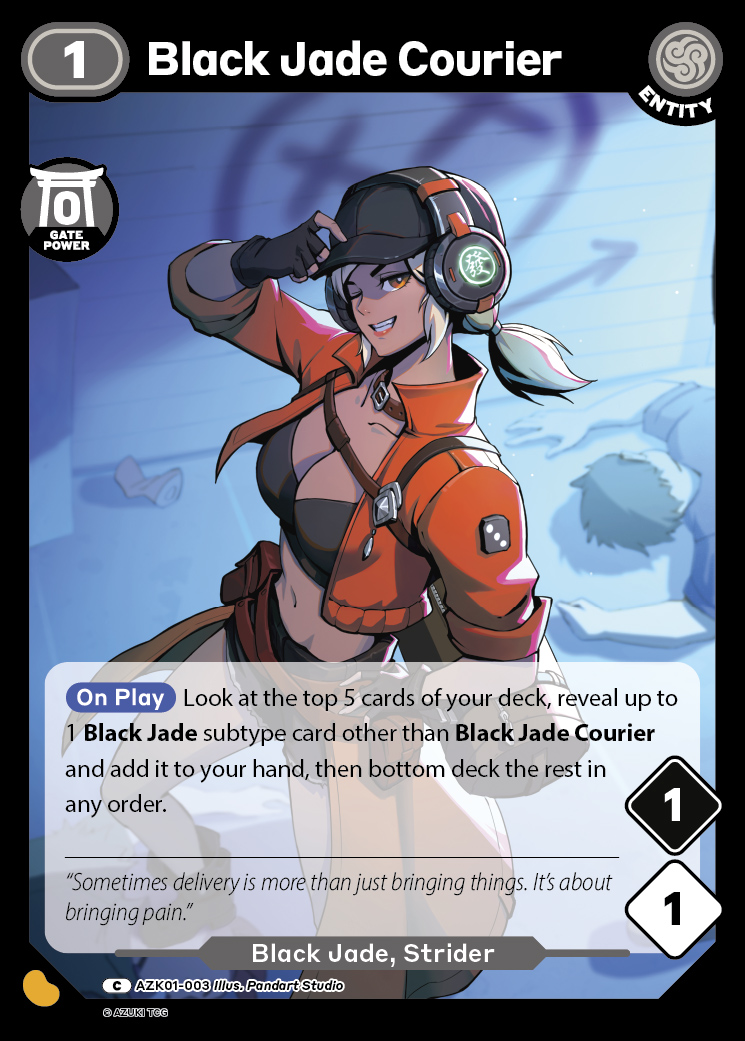 Black Jade Courier