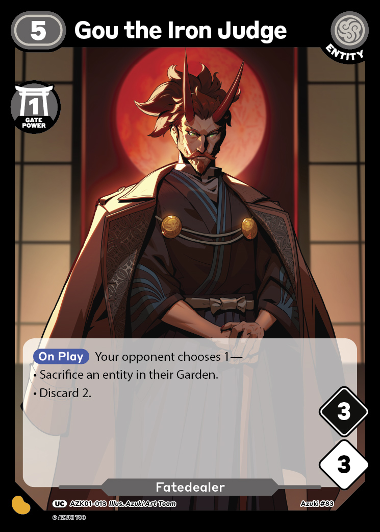 Gou the Iron Judge
