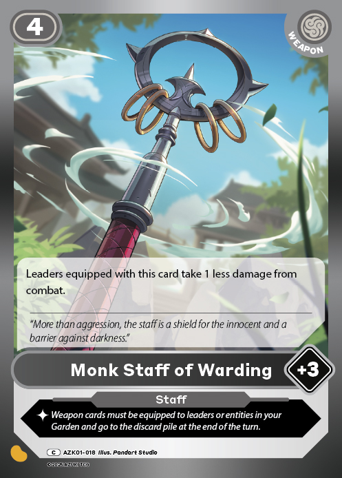 Monk Staff of Warding