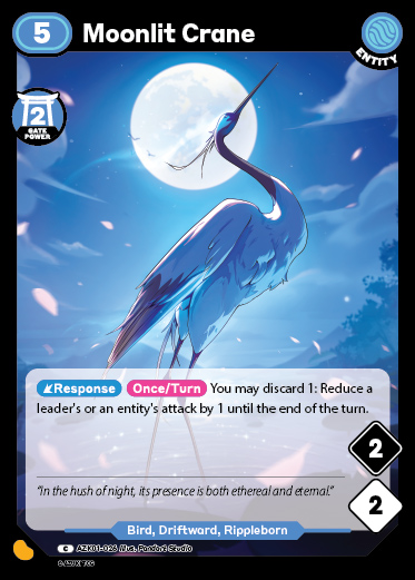 Moonlit Crane