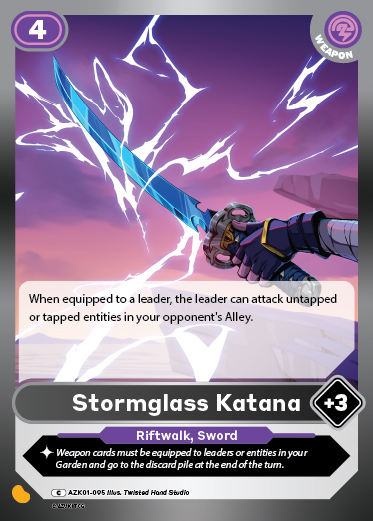 Stormglass Katana