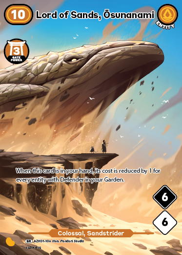 Lord of Sands, Ōsunanami