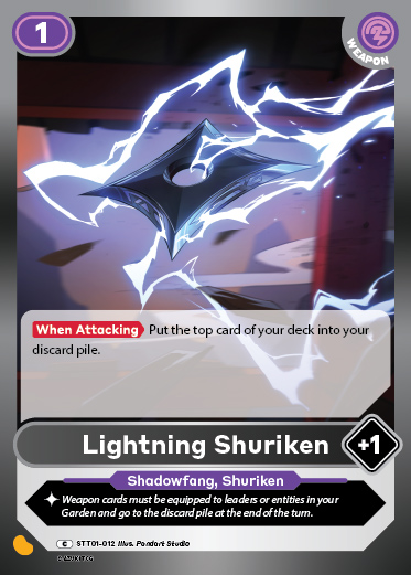 Lightning Shuriken (Starter Deck 1)