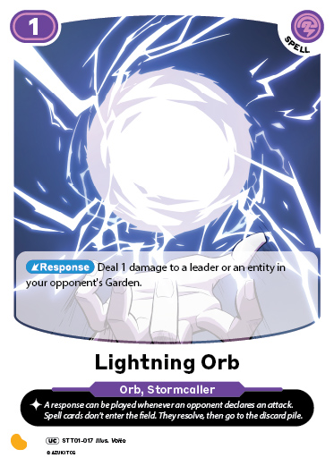 Lightning Orb (Starter Deck 1)