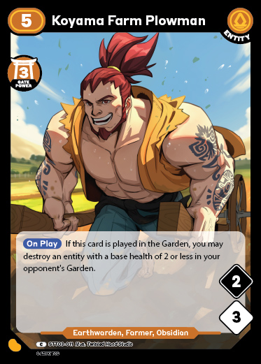Koyama Farm Plowman (Starter Deck 3)