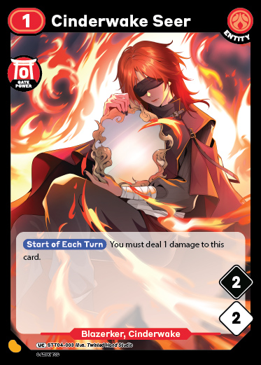 Cinderwake Seer (Starter Deck 4)