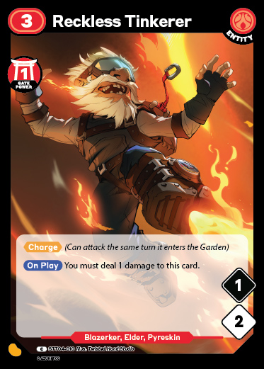 Reckless Tinkerer (Starter Deck 4)