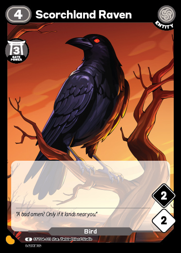 Scorchland Raven (Starter Deck 4)
