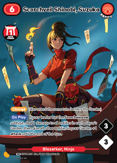 Scorchveil Shinobi, Suzuka (Starter Deck 4)