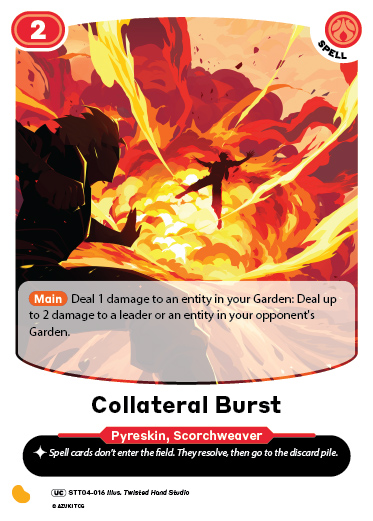 Collateral Burst (Starter Deck 4)