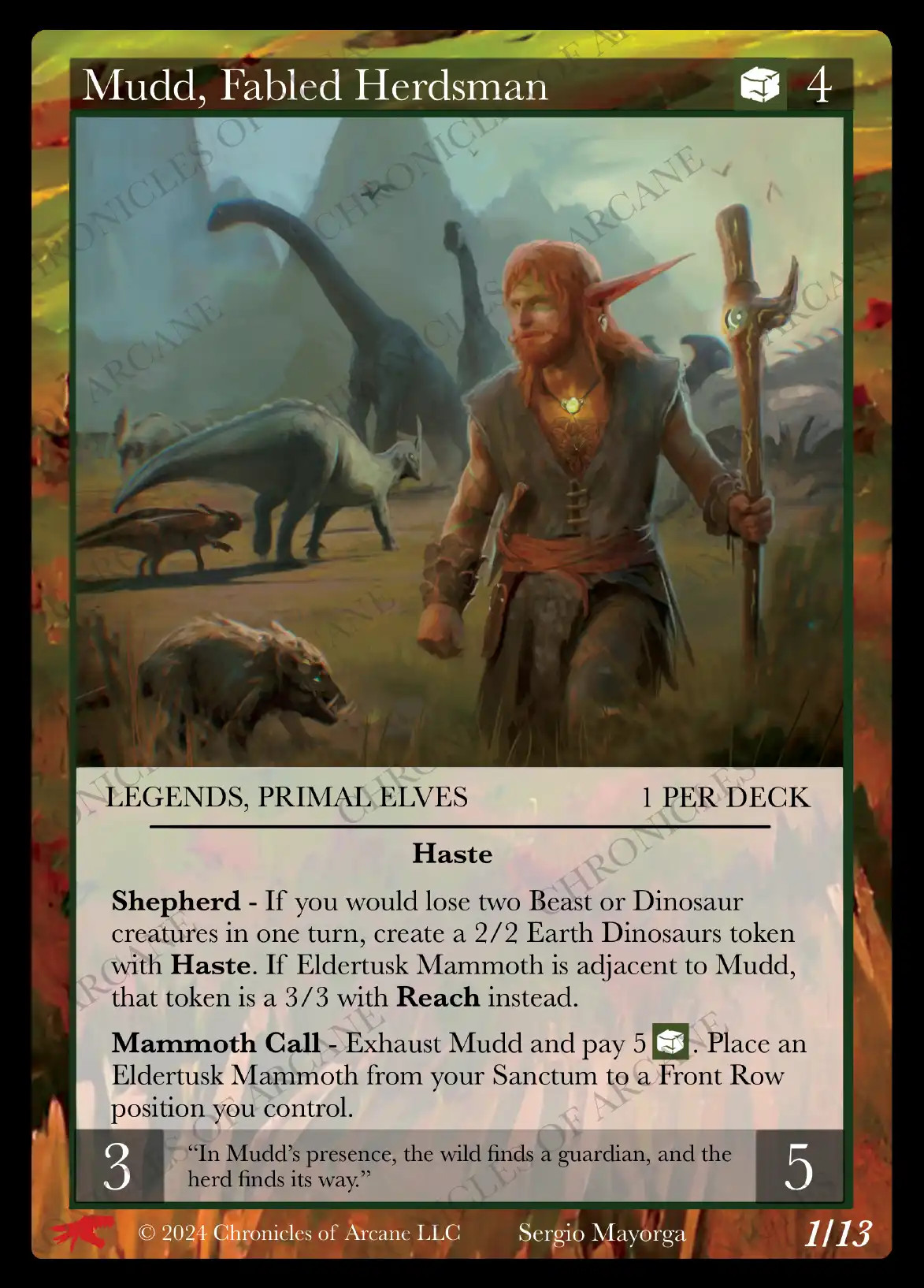 Mudd, Fabled Herdsman