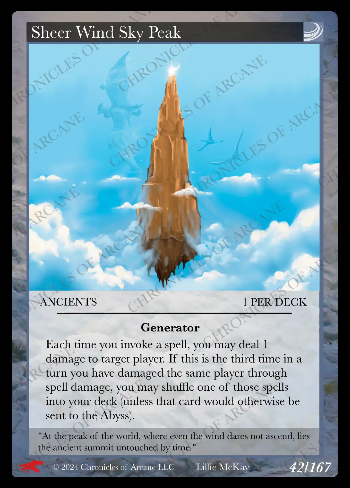Sheer Wind Sky Peak