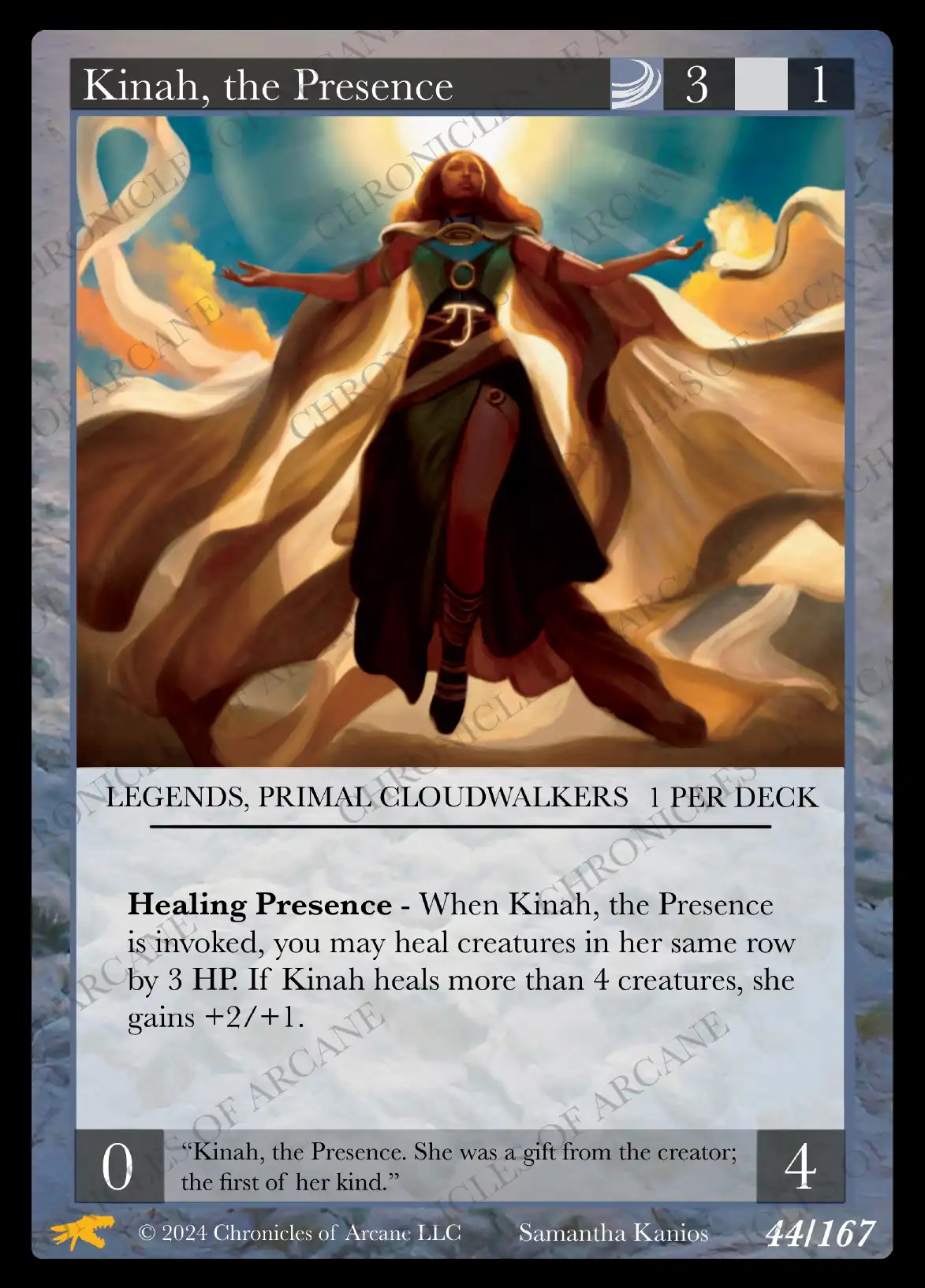 Kinah, the Presence