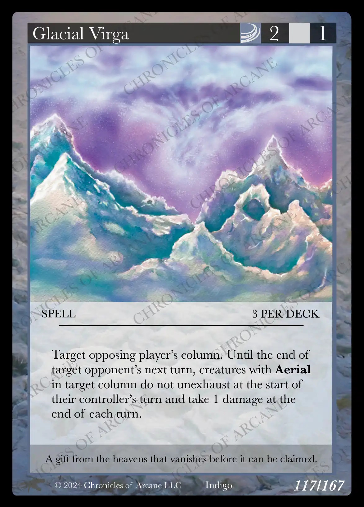 Glacial Virga