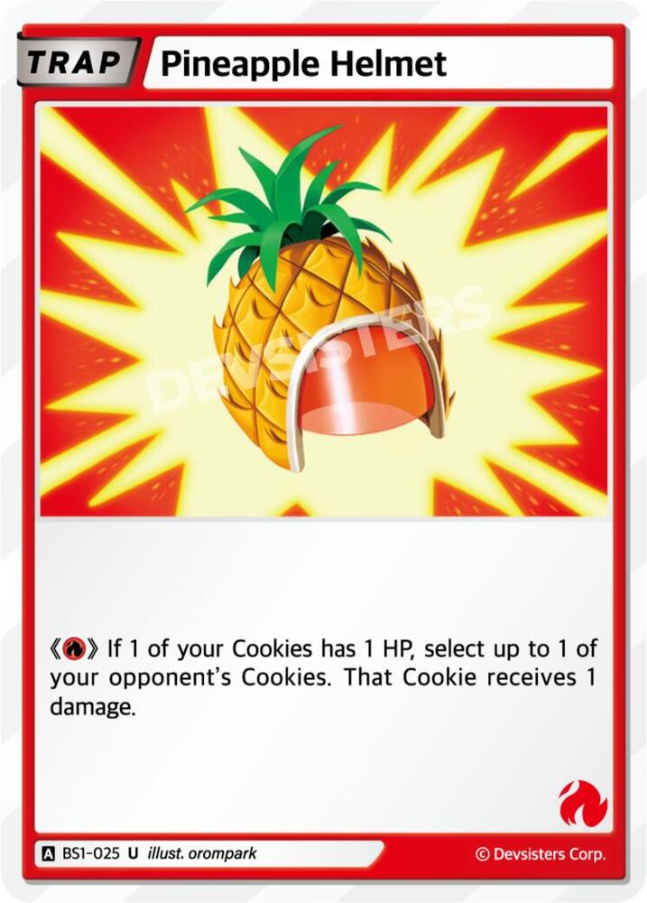 Pineapple Helmet