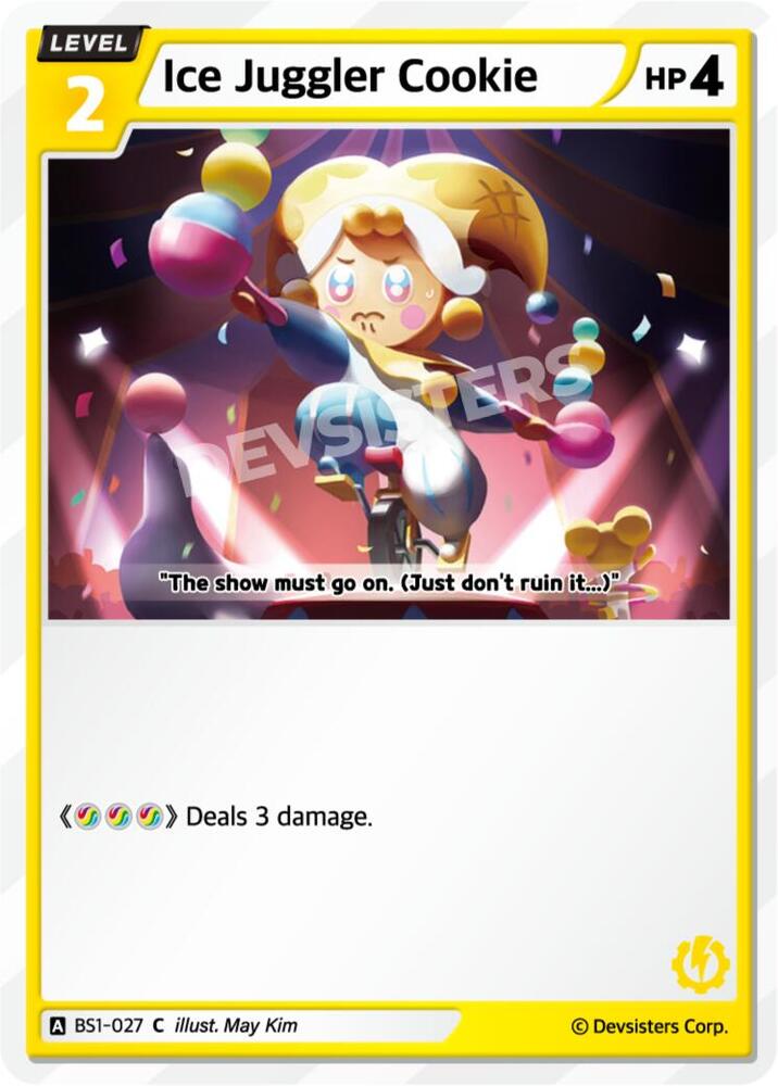 Ice Juggler Cookie