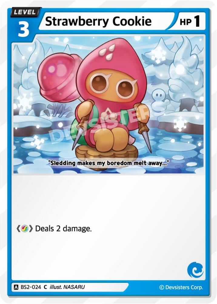 Strawberry Cookie