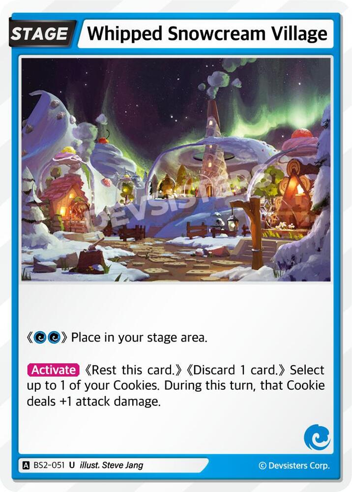 Whipped Snowcream Village