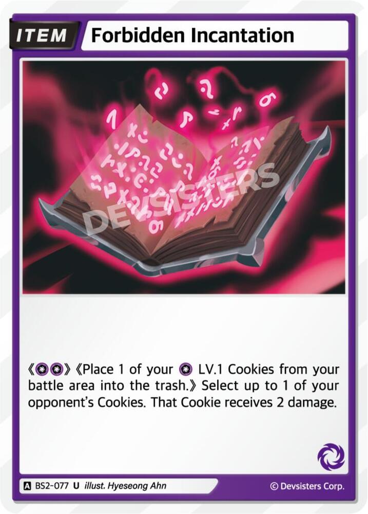 Forbidden Incantation