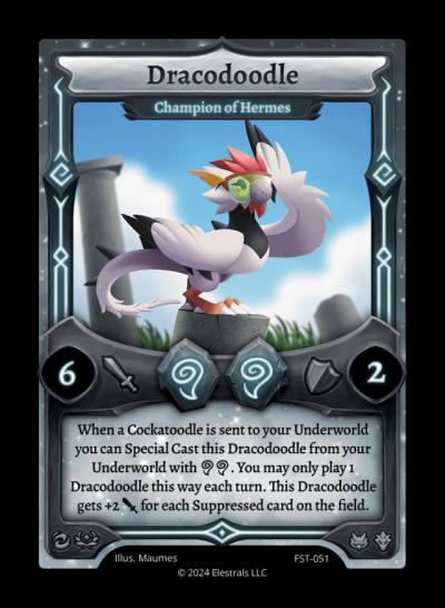 Dracodoodle - Champion of Hermes