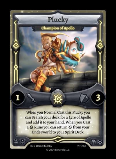 Plucky - Champion of Apollo