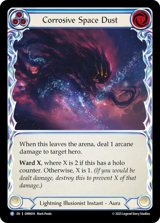 Corrosive Space Dust (Blue)