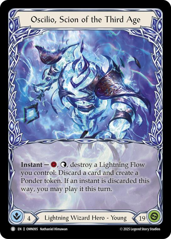Oscilio, Scion Of The Third Age