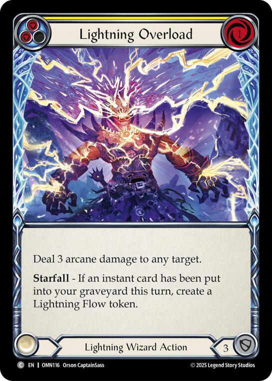 Lightning Overload (Yellow)