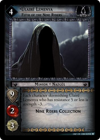 Ulaire Lemenya (Fifth of the Nine Riders)