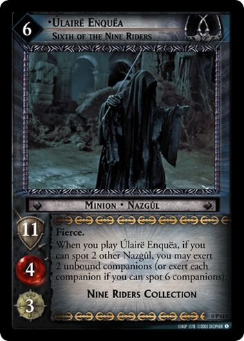 Ulaire Enquea (Sixth of the Nine Riders)