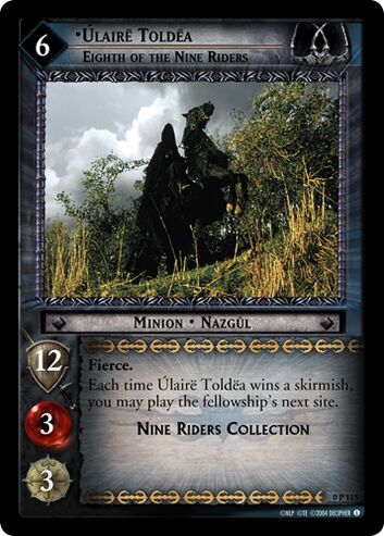 Ulaire Toldea (Eighth of the Nine Riders)