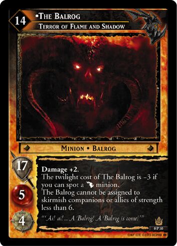 The Balrog (Terror of Flame and Shadow)