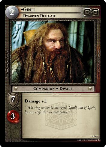 Gimli (Dwarven Delegate)