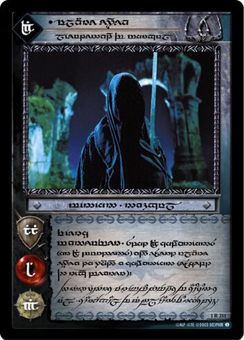 Ulaire Enquea (Lieutenant of Morgul)