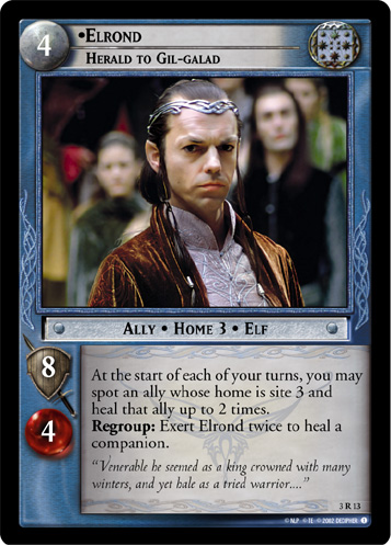 Elrond, Herald to Gil-galad