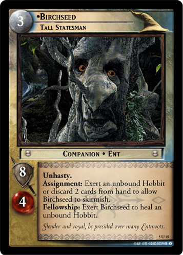 Birchseed, Tall Statesman