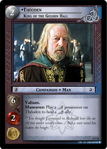 Theoden, King of the Golden Hall
