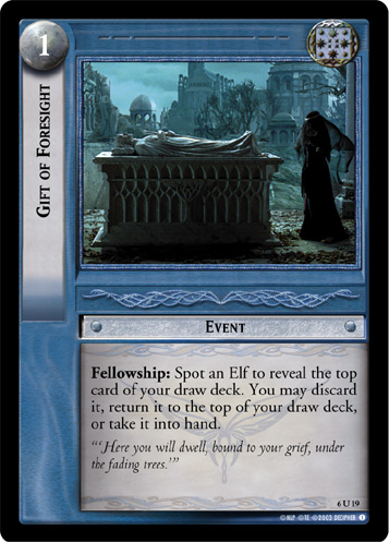 Gift of Foresight
