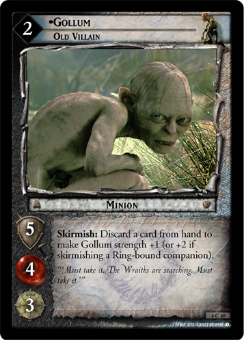 Gollum, Old Villain