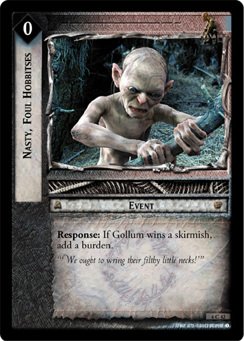 Nasty, Foul Hobbitses