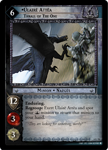 Ulaire Attea, Thrall of the One