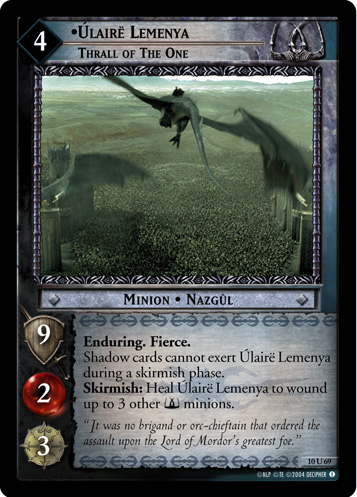 Ulaire Lemenya, Thrall of the One