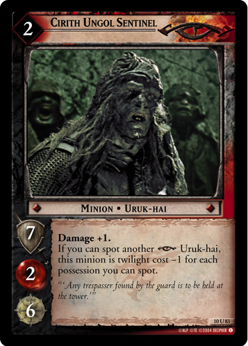 Cirith Ungol Sentinel