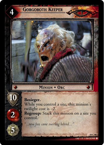 Gorgoroth Keeper