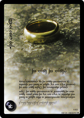The One Ring, The Ring of Rings (T)