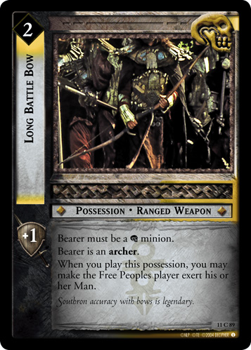 Long Battle Bow
