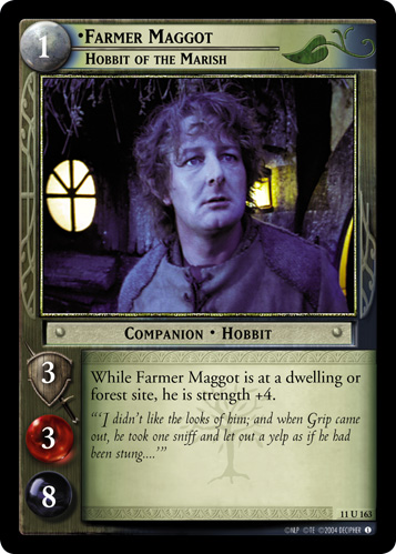 Farmer Maggot, Hobbit of the Marish