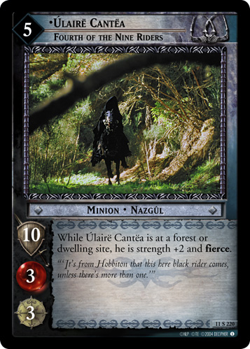 Ulaire Cantea, Fourth of the Nine Riders