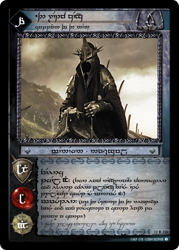 The Witch-king, Captain of the Nine Riders (T)
