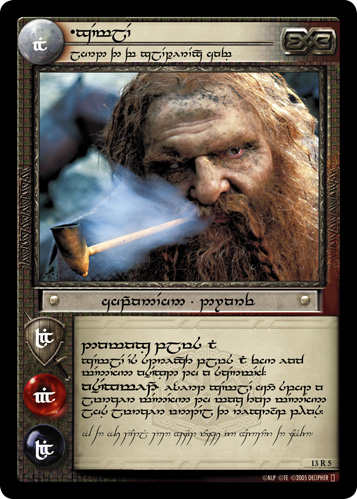 Gimli, Lord of the Glittering Caves (T)